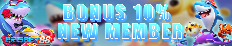 Bonus New Member 10%